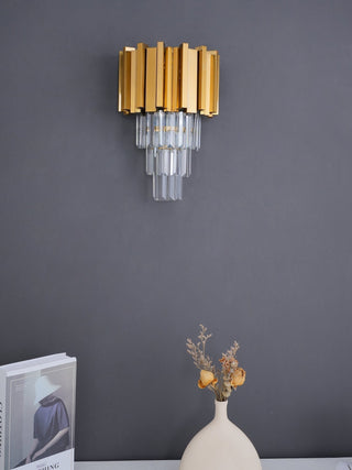 Vevyniel Postmoderne Luxe Empire Cristal Applique Murale-Luire