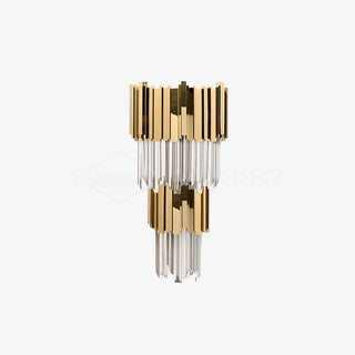 Vevyniel Postmoderne Luxe Empire Cristal Applique Murale-Luire