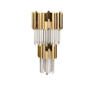 Vevyniel Postmoderne Luxe Empire Cristal Applique Murale-Luire