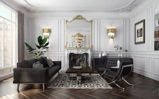 Lustra Lustre Or Cristal Doré