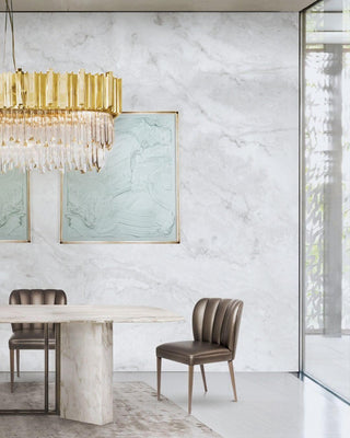 Lustra Lustre Or Cristal Doré