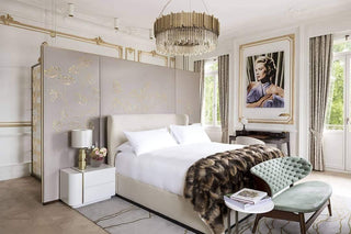 Lustra Lustre Or Cristal Doré