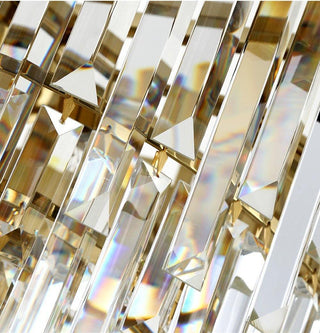 Lustra Lustre Or Cristal Doré