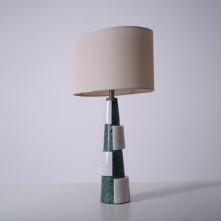 Obelisk Lampe de Table en Marbre