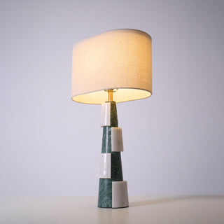 Obelisk Lampe de Table en Marbre