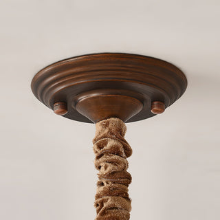 Ulrinara Lustre Laiton Verre Luxe Postmoderne Salon