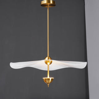 Lustra Suspension Double Biscuit pour Salon