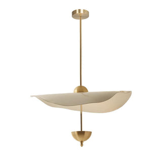 Lustra Suspension Double Biscuit pour Salon