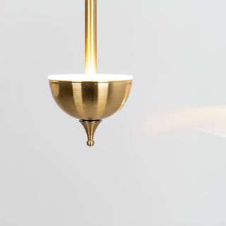 Lustra Suspension Double Biscuit pour Salon