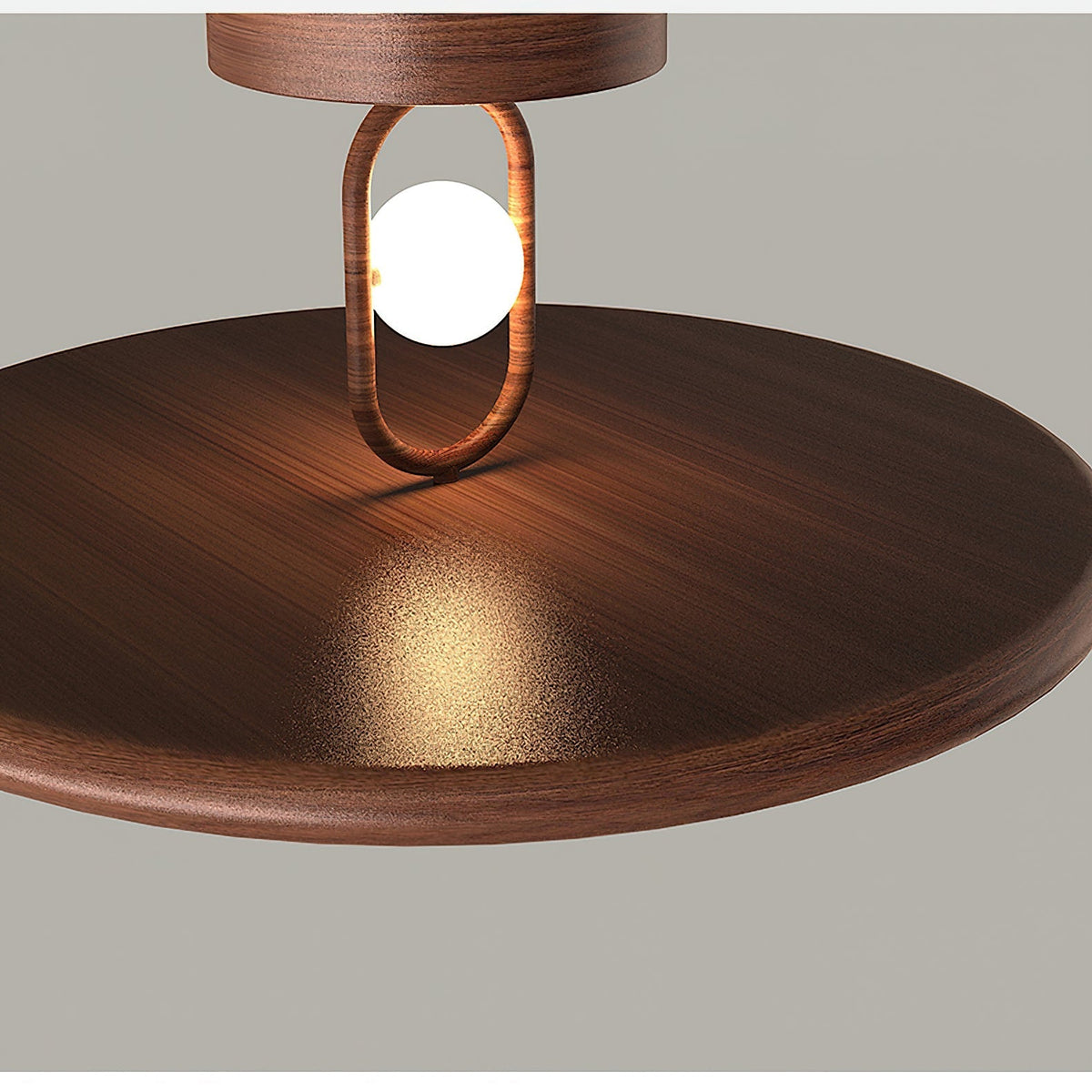 Diagram showing the dimensions of the 40cm Envostar ceiling lamp.