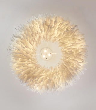 Goose Lampe suspendue à plumes