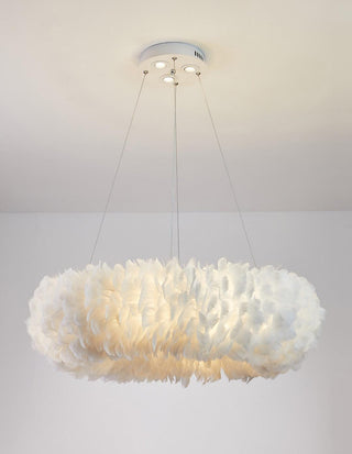 Goose Lampe suspendue à plumes