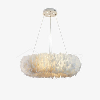 Goose Lampe suspendue à plumes