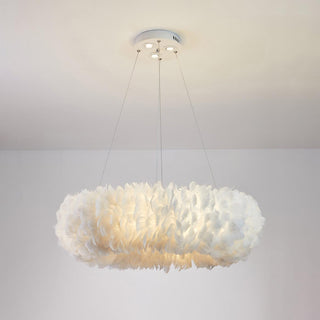 Goose Lampe suspendue à plumes