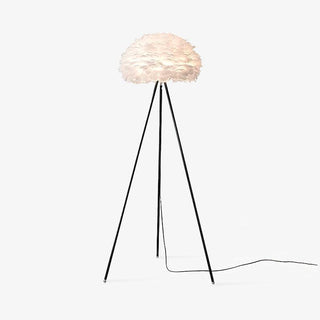 Ivthaar Lampadaire en Plume Organique