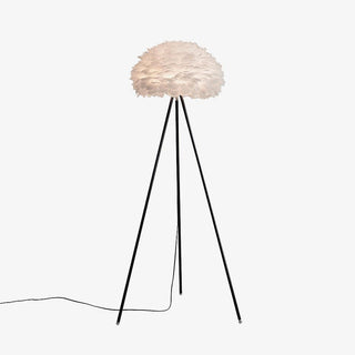 Ivthaar Lampadaire en Plume Organique