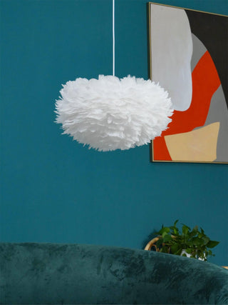 Goose Lampe suspendue à plumes
