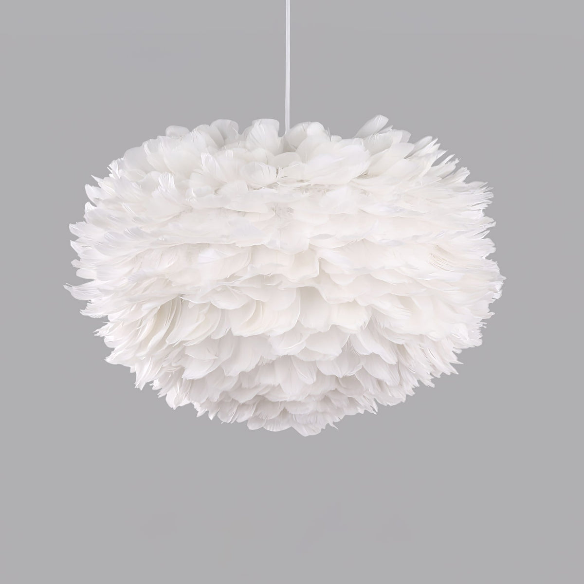 Goose Lampe suspendue à plumes