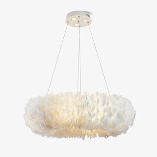 Goose Lampe suspendue à plumes