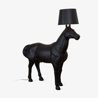 Miron Lampadaire en Plastique Et Tissu
