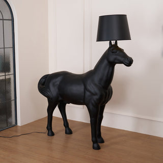 Miron Lampadaire en Plastique Et Tissu