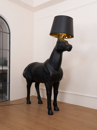 Miron Lampadaire en Plastique Et Tissu