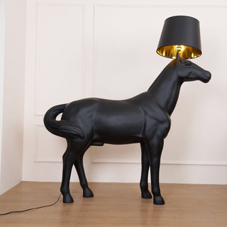 Miron Lampadaire en Plastique Et Tissu