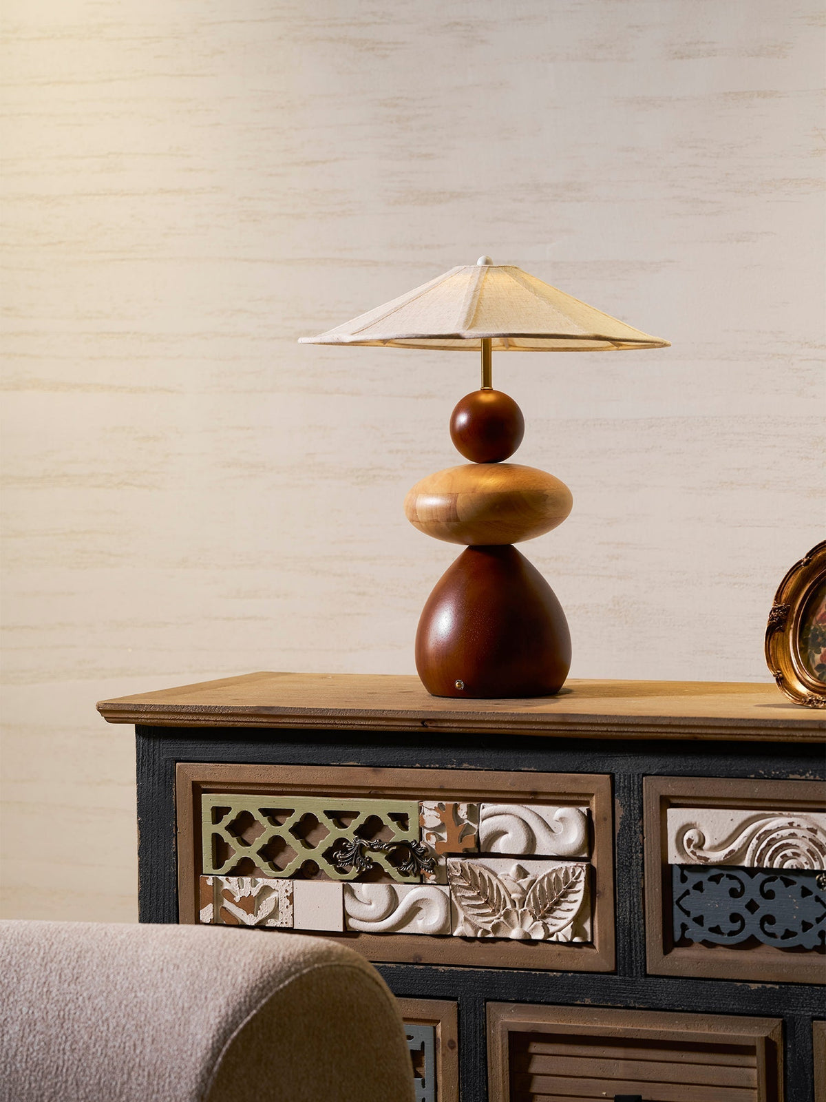 Elaariella Lampe de Table Solstice