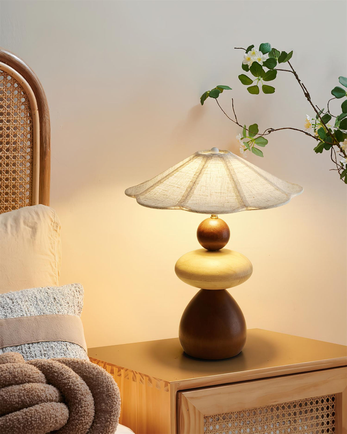 Elaariella Lampe de Table Solstice