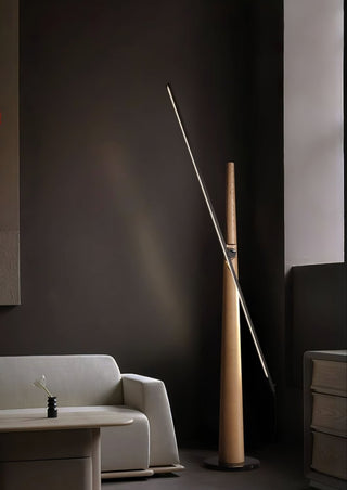 Lampadaire Ovelila Minimaliste en Bois