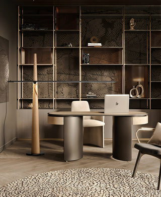 Lampadaire Ovelila Minimaliste en Bois