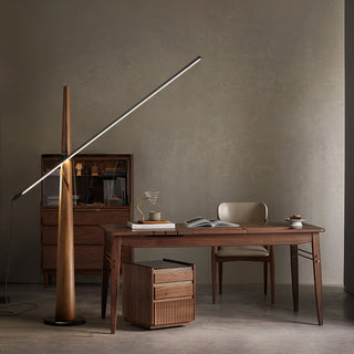 Lampadaire Ovelila Minimaliste en Bois