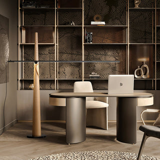 Lampadaire Ovelila Minimaliste en Bois