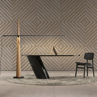 Lampadaire Ovelila Minimaliste en Bois