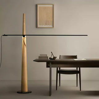 Lampadaire Ovelila Minimaliste en Bois