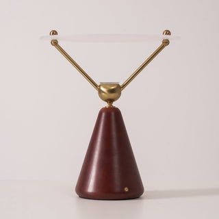 Balance Lampe de Table en Bois Moderne