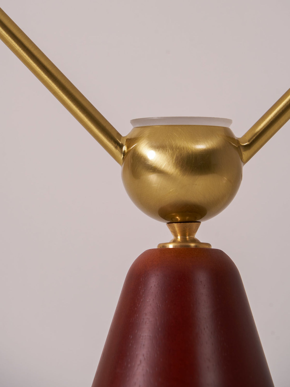 Balance Lampe de Table en Bois Moderne