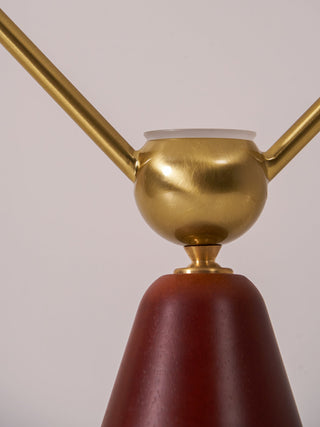 Balance Lampe de Table en Bois Moderne