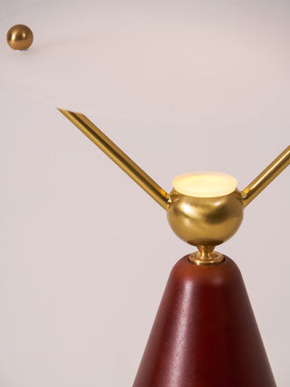 Balance Lampe de Table en Bois Moderne