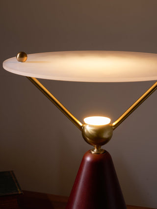 Balance Lampe de Table en Bois Moderne