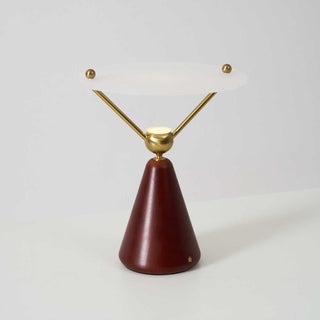 Balance Lampe de Table en Bois Moderne