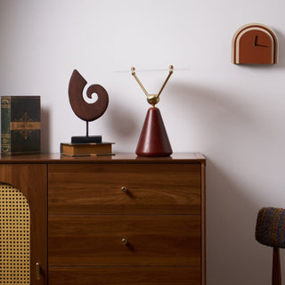 Balance Lampe de Table en Bois Moderne