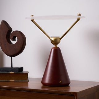 Balance Lampe de Table en Bois Moderne