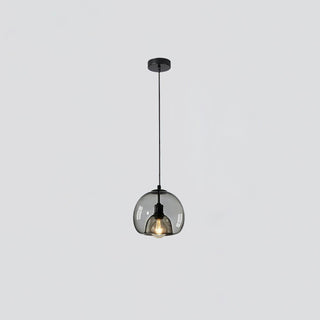Zelirila Suspension en Verre Nacré Style Nordique