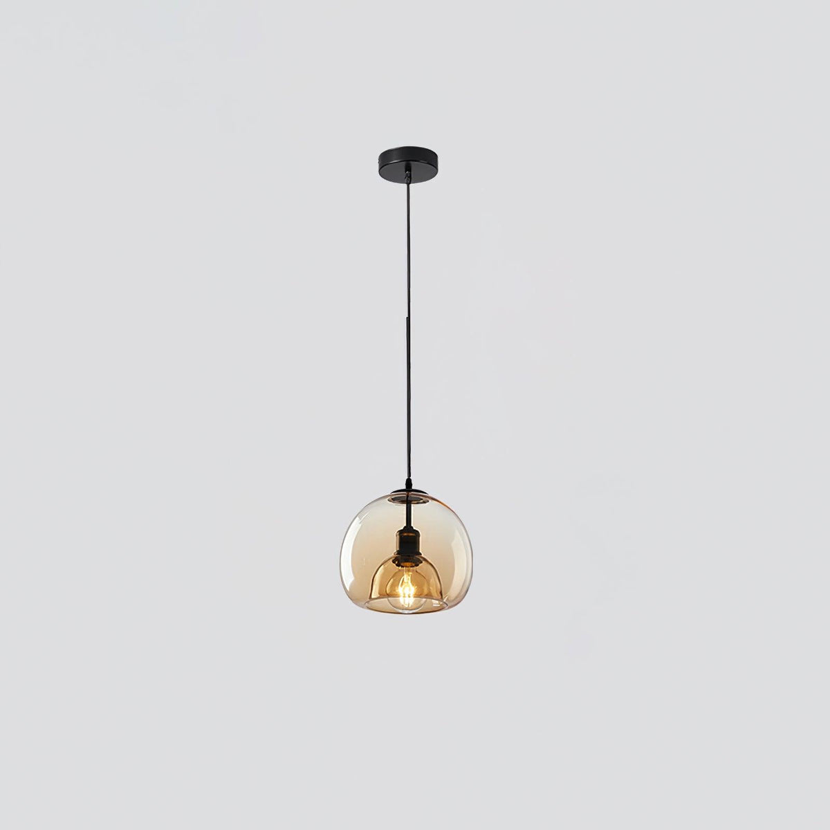 Sorenalis Suspension en Verre Nacré Style Nordique
