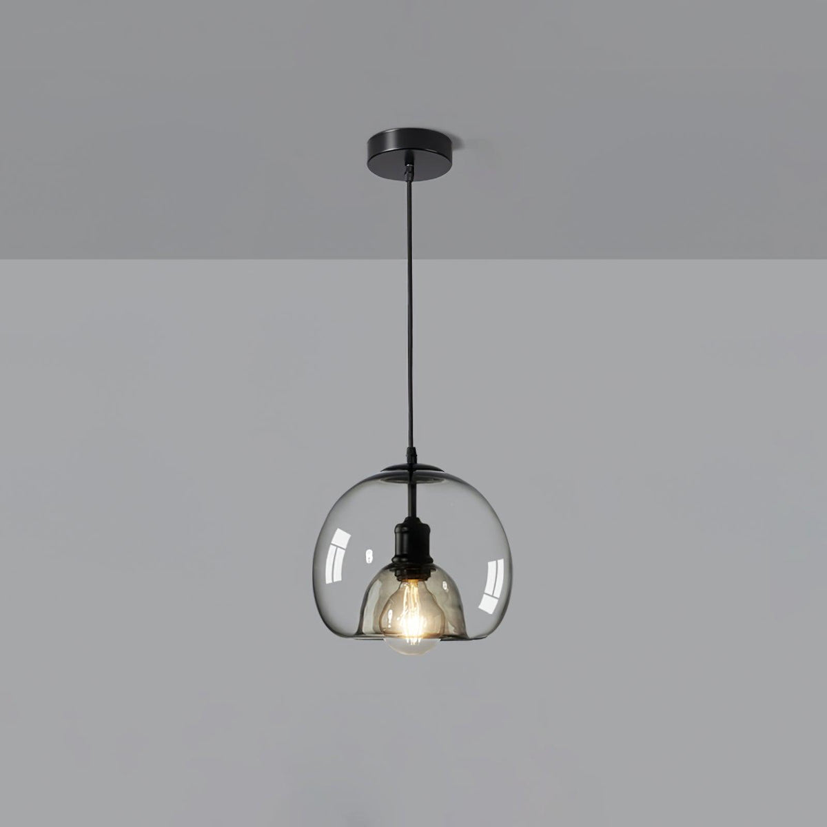 Sorenalis Suspension en Verre Nacré Style Nordique
