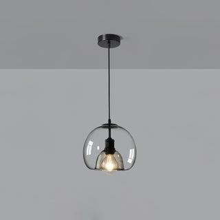 Zelirila Suspension en Verre Nacré Style Nordique