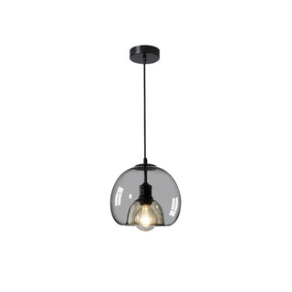 Zelirila Suspension en Verre Nacré Style Nordique