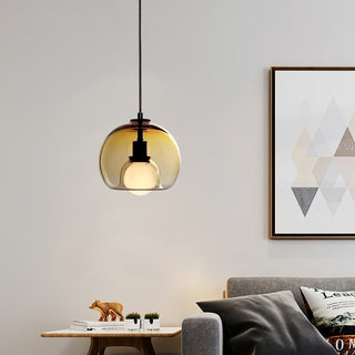 Neritha Suspension Contemporaine en Verre