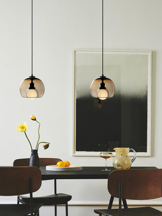 Neritha Suspension Contemporaine en Verre